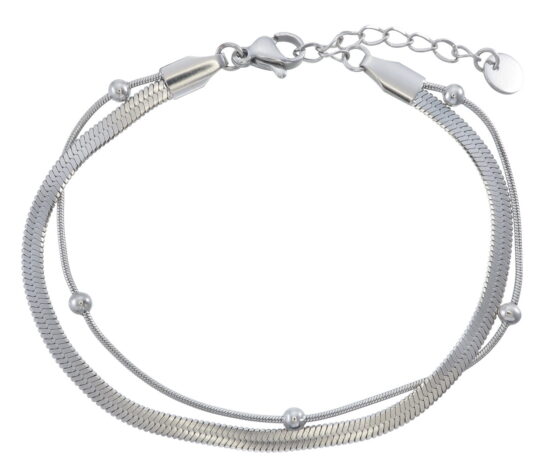 Damarmband i Stainless Steel